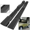 Spec-D Tuning Nerf Side Step Bar Running Boards Black Compatible with 2007-2016 Jeep Wrangler 4Dr Sport