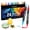 24 Colors, variant on Black and White Acrylic Paint Markers, 12 Pack Dual Tip with Fine Tip and Brush Tip Pens for Stone, Wood, Calligraphy, Canvas, Ceramic, Metal, Glass, Rock Painting, DIY Crafts