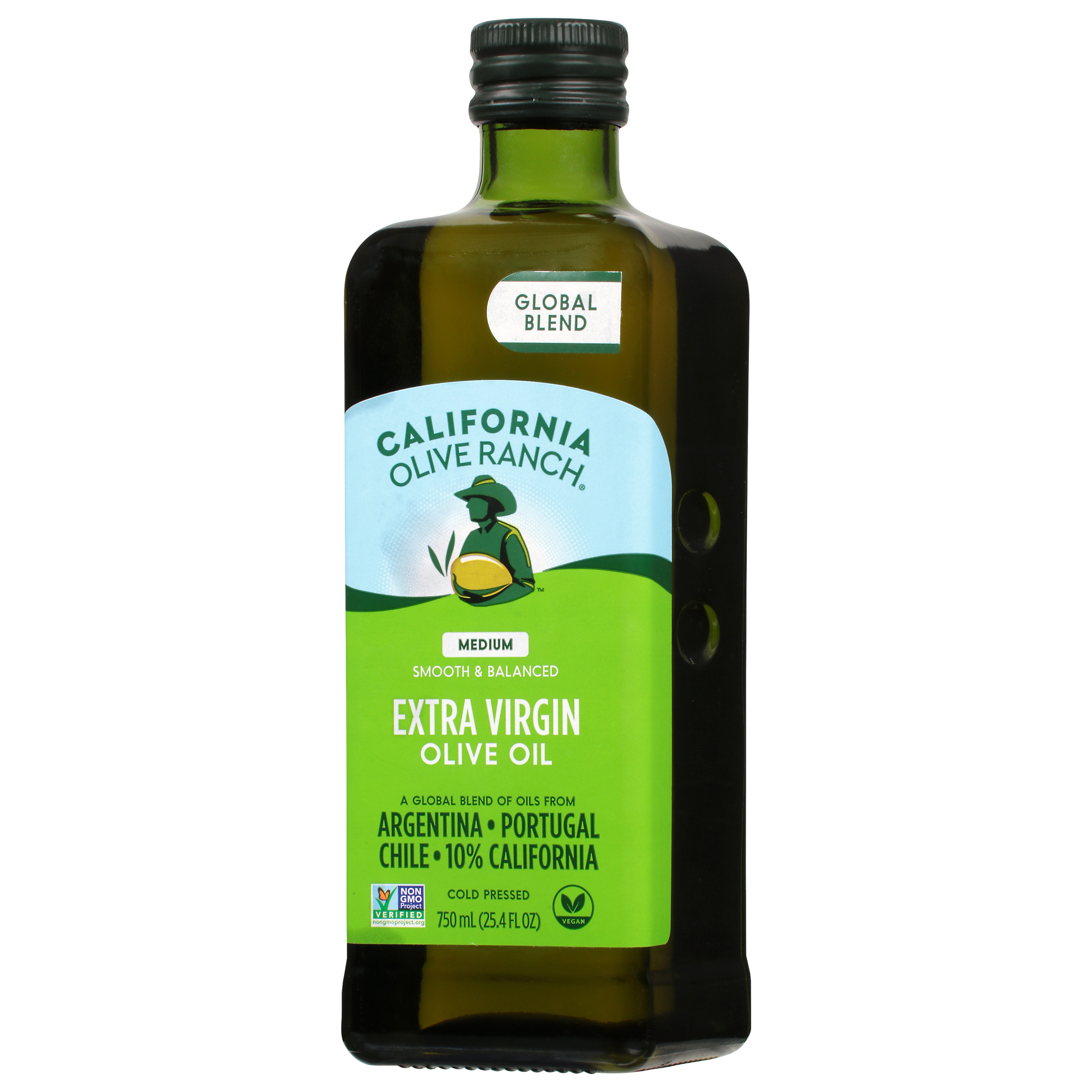 California Olive Ranch Global Blend Extra Virgin Olive Oil, Medium, 25.4 fl oz - image 5 of 7