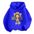 thumbnail image 3 of Sudadera con capucha de Anime One Pieces, ropa para niños, ropa para primavera y otoño para niñas, sudadera con dibujos animados de Luffy Zoro, traje para adolescentes, camisetas con capucha de Sonic, 3 of 5