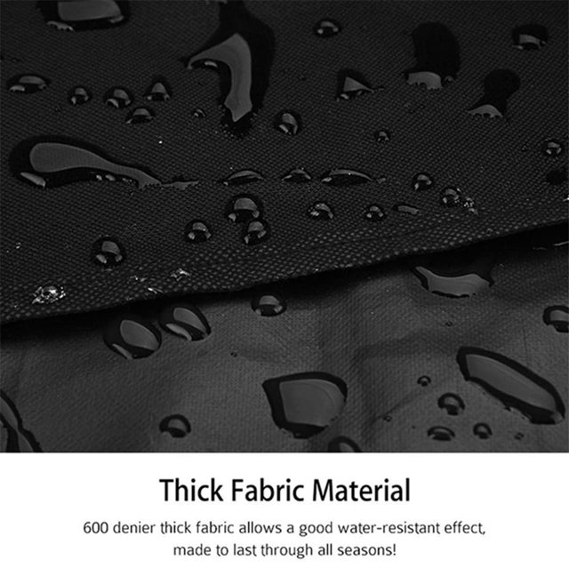 Chair Cover Portable Waterproof Washable Breathable PVC Coating Patio Cloth Portable Garden Backyard Balcony Covers with Storage Bag
