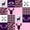 Pink Purple White, variant on Castle Fairy Rustic Deer Hunting Full Size Comforter Sets 3-Piece,Vintage Checkered Camo Bedding Comforter Set,Gray Black White,Black Reversible,1 Comforter and 2 Pillowcases