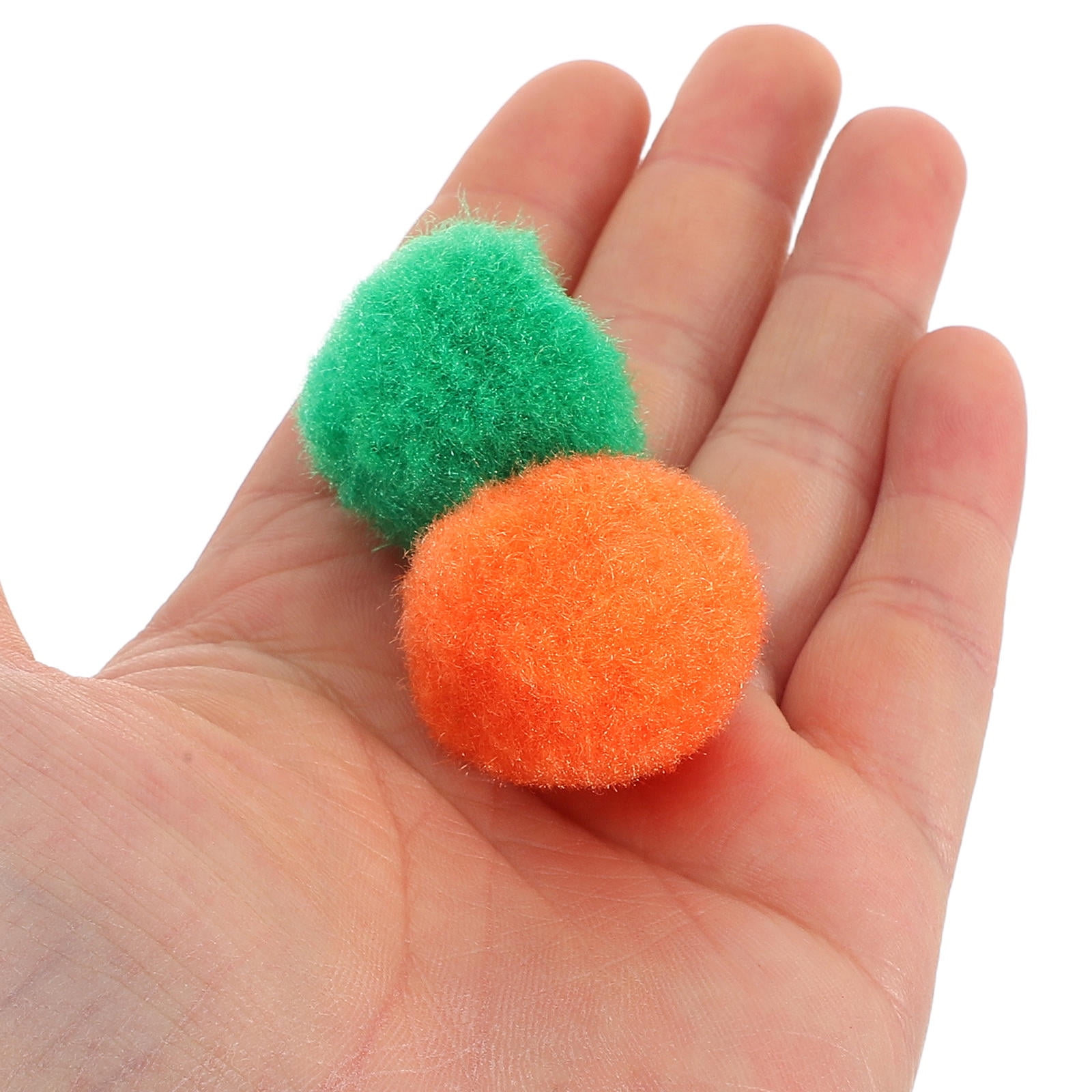 ELAYARD 1000pcs Multicolor Craft Pom Poms for Hats, Keychains, Knitting, Accessories, Decorations and More