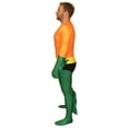 thumbnail image 2 of Aquaman Adult Costume Lycra Body Suit Spandex Mens DC Aqua Man Superhero, 2 of 5