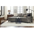 thumbnail image 3 of Serta Copenhagen Reclining Sectional with Left Storage Chaise - Gray, 3 of 9
