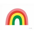 thumbnail image 2 of Kelle, Ann 18x15 White Modern Wood Framed Museum Art Print Titled - Rainbow I, 2 of 4