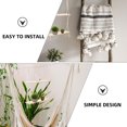 thumbnail image 2 of 1 Set Shelf For Wall Bohemian Style Cotton Rope Wood For Homeowners, 2 of 8