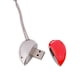 thumbnail image 4 of Collar USB corazón MOLA acero inoxidable cristal rojo 32G, 4 of 4