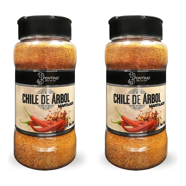 Pontino Chile De Arbol Martajado 150 Gramos 2 Piezas