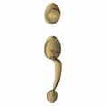 thumbnail image 3 of Dexter by Schlage JH58BAR620 Barcelona Exterior Handleset with Deadbolt, Antique Pewter, 3 of 7