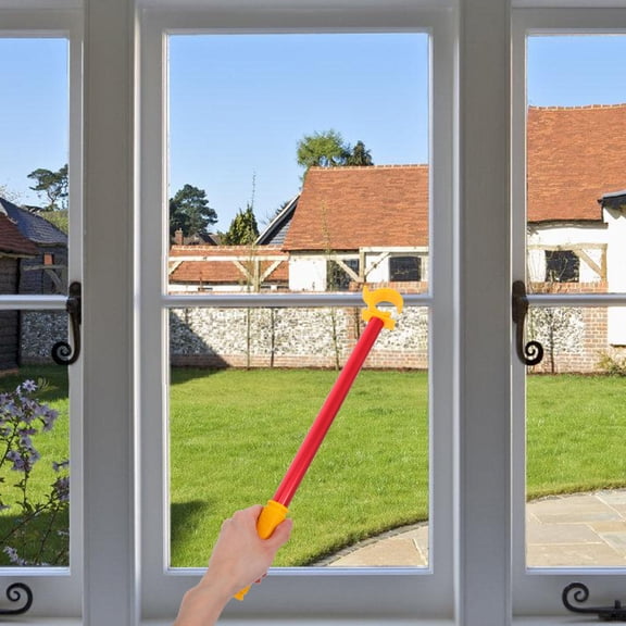 DRAFIDEEP Cordless Blind Pull Stick for Window Shades, Assorted Colors, 1 Set - Indoor & Outdoor Use, and Easy to Install