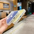 thumbnail image 4 of For iPhone 14 Frosted Gradient MagSafe Magnetic Phone Case (Blue),iPhone 16, 4 of 5