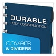 thumbnail image 3 of Versa Crossover Notebook, 3 Subject, Wide/legal Rule, Navy Cover, 11 X 8.5, 60 Sheets | Bundle of 10 Each, 3 of 7