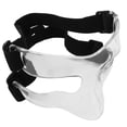 thumbnail image 1 of Sports Face Guard, Clear View Prevent Injuries Nose Guard Face Shield  for Soccer, 1 of 8