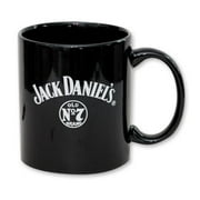 Jack Daniels Old No. 7 Brand 8 oz Black Stoneware Coffee Mug