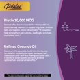thumbnail image 3 of Biotin 10000mcg - Made with Coconut Oil - Promotes Hair Growth, Skin and Nails Health - 120 Capsules, 3 of 10