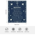 thumbnail image 4 of Confirmation Sponsor Gifts for Women, Catholic Confirmation Sponsor Gifts Men, Confirmation Sponsor Thank You Gift Blanket 60"X50", Christian Religious Birthday Gift for Confirmation Sponsor, 4 of 6
