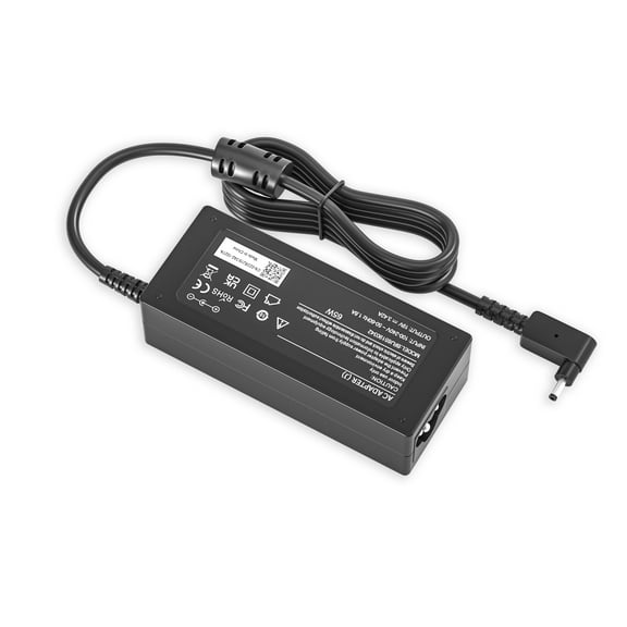 19V 3.42A 65W Charger for Acer Chromebook 11 13 14 15 CB3 111 131 132 C5FM CB3-131-C3SZ CB5-571-C09S CB3-431-C0AK C5XK CB5-571-C4G4 Laptop