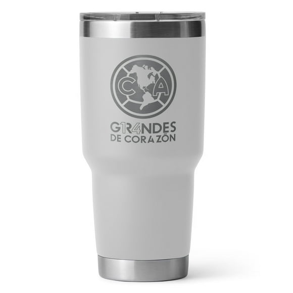 Vaso Térmico Acero Inoxidable WAALS América Logo 14 30oz Blanco