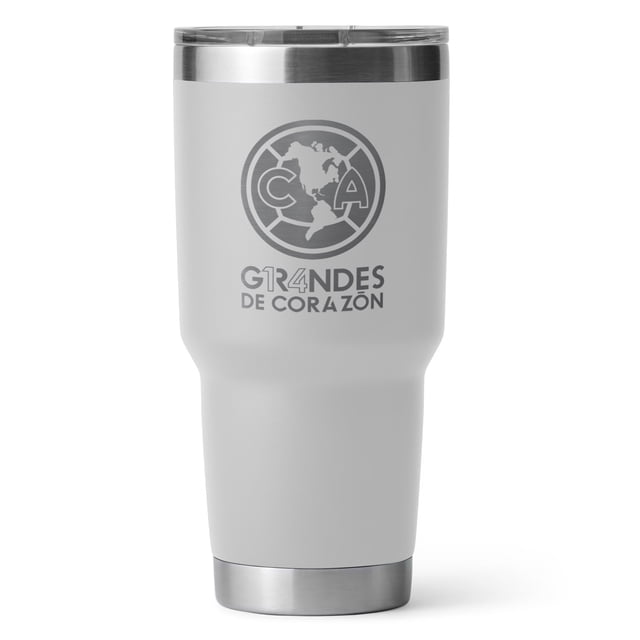 Vaso Térmico Acero Inoxidable WAALS América Logo 14 30oz Blanco