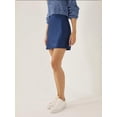 thumbnail image 2 of Satin Solid Mini Skirt, 2 of 5