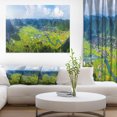 thumbnail image 1 of Rice Field Valley Panorama du Vietnam - Impression sur Toile Paysage, 1 of 3