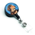 thumbnail image 1 of Blue Dachshund Retractable Badge Reel, 1 of 1