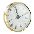 thumbnail image 3 of 70Mm Clock Inserts Weight Approx.80G Quartz Clock Inserts Silvery Trim Diy Clock Repair Easy Battery Installation Gold Trim, 3 of 9