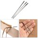 thumbnail image 5 of El Kit De Agujas Proporciona Herramientas De Cuero Para Alfombras Para Hacer Una Bolsa De Color Blanco Sunnimix Agujas de costura, 5 of 8
