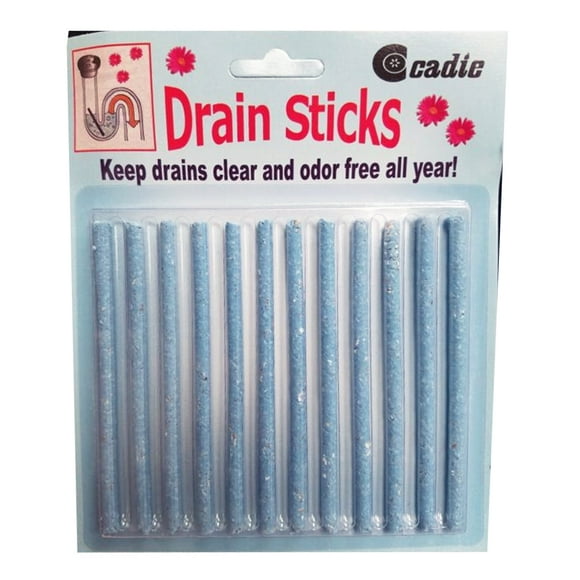 Palitos de drenaje para lavabos desechos, mantener lavabo ducha bañeras inodoros desagües claro conjunto de 12 Cadie DS-12