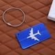 thumbnail image 5 of Etiqueta de equipaje de aleación de aluminio Tarjeta de embarque comprobada Avión (Azul) Likrtyny Para estrenar, 5 of 9