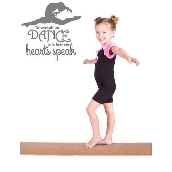 Vinyl Wall Decal: Dance Wall Decal - Dancing Vinyl Removable Sticker | 20"x20" [Dance4]
