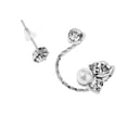 thumbnail image 5 of Clip de Oreja Para Mujer Sunnimix Cristal Rhinestone del Oído del Manguito del Oído Pendientes, 5 of 5