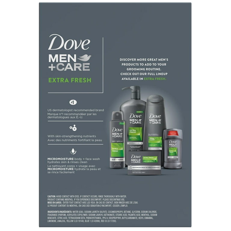 Dove Men+Care Extra Fresh 4本セット Amazon.com : DOVE MEN + CARE Extra Fresh Body Wash 4 Count