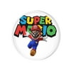 1PCS Circular Ornamental Clock-Super Mario (9)