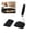 Black, variant on Adjustable Spatula, Adaptula Silicone Egg Flipper and Turner, Professional Heat Resistant Angled Spatula for Cooking, Thin Flexible Adaptchula Spatula for Flipping Eggs and Pancakes