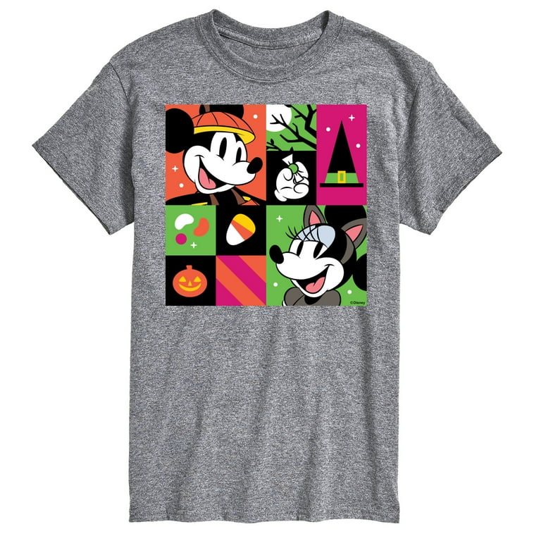 Mickey & Friends - Ghost Shadow - Men's Short Sleeve Graphic T-Shirt