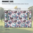 thumbnail image 7 of Yuyamidu Eagle Golf Cart Seat Covers Patriotic USA Flag Golf Cart Seat Towel Blanket with 4 Front Pockets for Club Car Seats Covers, 4th of July, 7 of 7