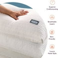 thumbnail image 4 of Hotel-grade Pillow Core Soft and Supportive Down Bed Pillow Suitable for Back Side and Stomach Sleepers Made of Skin-friendly Cotton Fabric, 4 of 7