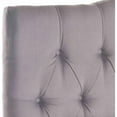 thumbnail image 2 of Safavieh Axel Modern Glam Tufted Headboard, Full, Arctic Grey, 2 of 2