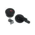 thumbnail image 4 of Cerradura de privacidad para puerta de baño Cerradura de privacidad para puerta de baño Portátil Interior Estable WC negro, 4 of 9