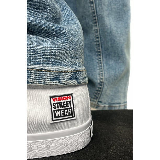 VISION STREET WEAR Canvas High Top Sneakers - White - Walmart.ca