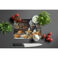 thumbnail image 3 of Carolines Treasures DAC1798LCB 15 x 12 in. Unisex Old English Sheepdog Fall Kitchen Pumpkins Glass Cutting Board - Large, 3 of 5