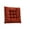 Brown, variant on Chair Cushions For Kitchen Chairs With Ties 16 X 18 ", Brown Dining Chair Cushions Tufted Memory Foam Kitchen Seat Cushions Indoor Non-Slip Chair Pads