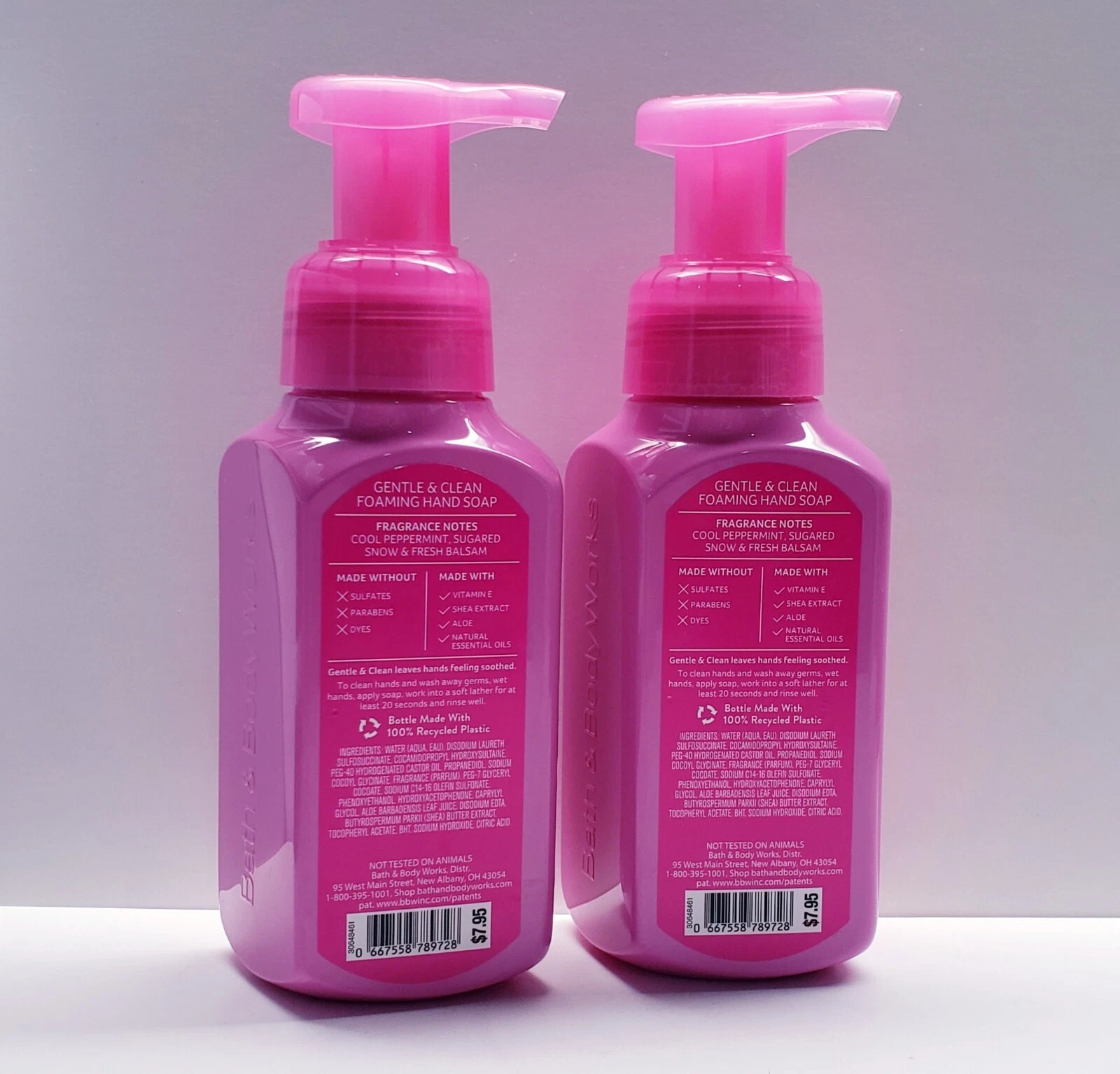 Bath & Body Works, Gentle Foaming Hand Soap, Twisted Peppermint (2