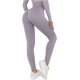 thumbnail image 1 of Leggings De Mujer con Bolsillos Moda Cintura Alta Sin Costuras Color Sólido Pantalones De Yoga Correr Fitness Leggings, SL, 1 of 4