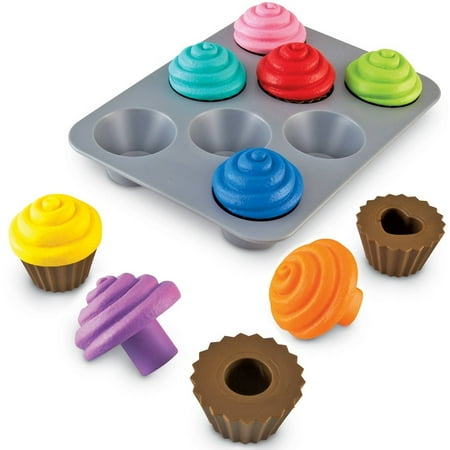 Learning Resources Smart Snacks Shape Sorting Cupcakes