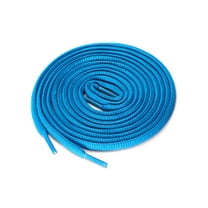 INSPIRE CHIC Unisex 2 Pairs Half Round Oval Shoelaces for Boots Athletic Sneakers Cerulean 100 cm/39.5"
