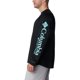 thumbnail image 3 of Camisa de pesca Columbia Terminal Tackle de manga larga para hombre, color negro, 3 of 9
