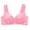 Rose Gold, variant on PATLOLLAV Summer Womens Plus Size Wire Free Comfortable Print Push Up Hollow Out Bra Underwear